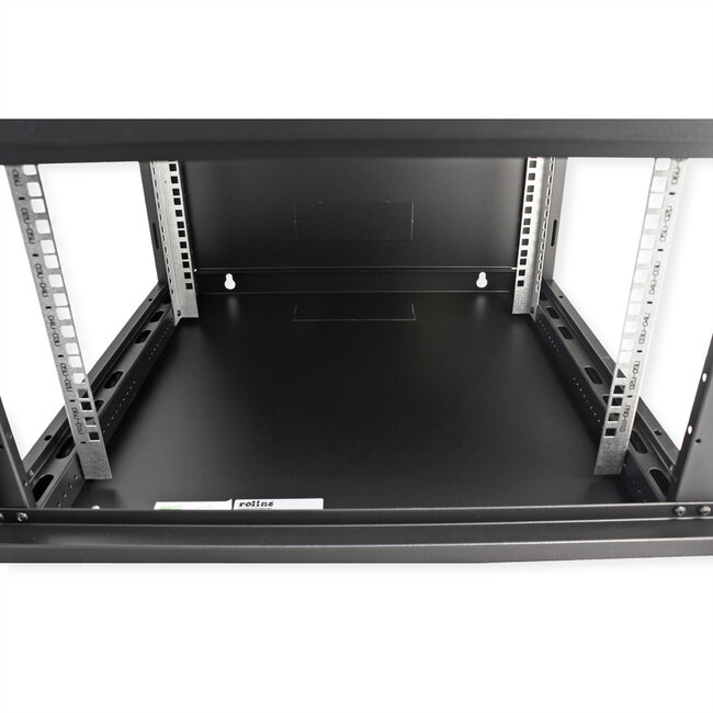 ROLINE 19-inch wandbehuizing Basic Plus 6U , 600x600 BxD zwart