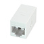 ROLINE RJ-45-koppeling, niet-afgeschermd, Cat.6A (klasse EA), wit