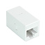 ROLINE RJ-45-koppeling, niet-afgeschermd, Cat.6A (klasse EA), wit