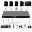 ROLINE KVM-switch, HDMI 4K, USB, 1 gebruiker - 4 pc's, met 3-poorts USB-hub