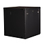 VALUE 19 inch wandbehuizing 12HE, 600x600 mm zwart, bouwpakket