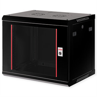 Roline ROLINE 19-inch wandbehuizing Basic Plus 9U , 600x450 BxD zwart