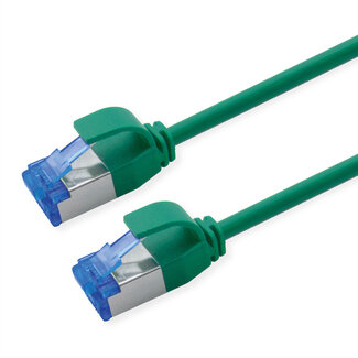 Roline ROLINE Patchkabel Kat.6A (Class EA) S/FTP (PiMF) , LSOH, PoE, groen, 2 m