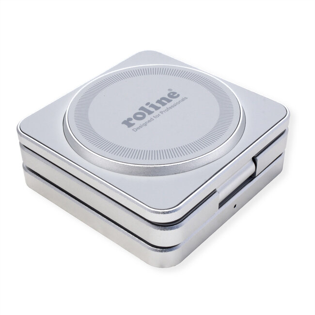 ROLINE 3-in-1 inductie laad station  , opvouwbaar, voor Apple