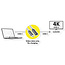 VALUE Video-verlengkabel (DP Alt Mode) USB type C-C, Male/Female, zwart, 1,5 m
