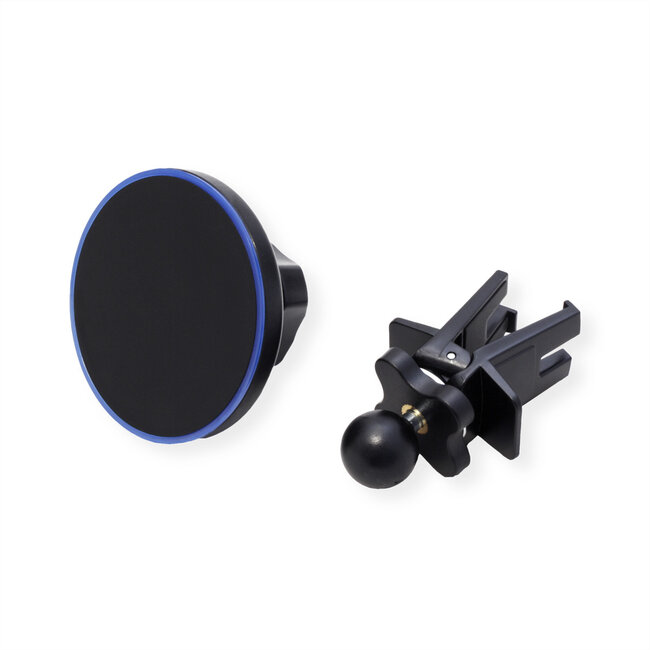 ROLINE magnetische auto smartphone houder en inductielader (15W)