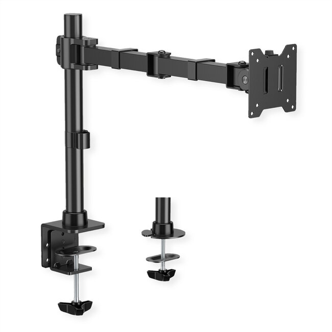 VALUE LCD-arm voor zware belasting, draagstang, 4 scharnieren, tafelmontage, tot 20 kg