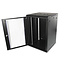 VALUE 19 inch wandbehuizing 18HE, 600x600 mm zwart, bouwpakket
