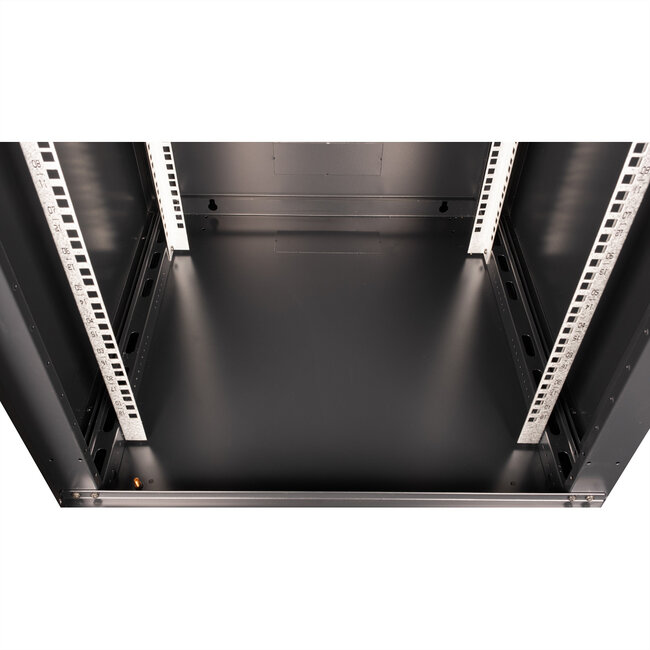 VALUE 19 inch wandbehuizing 18HE, 600x600 mm zwart, bouwpakket