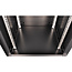 VALUE 19 inch wandbehuizing 18HE, 600x600 mm zwart, bouwpakket