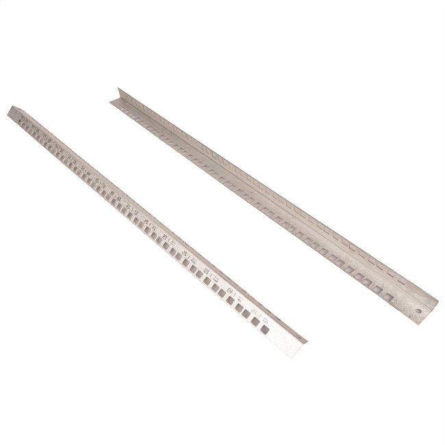 ROLINE 19-inch profielrails 9 HE, voor wandbehuizing Basic Plus