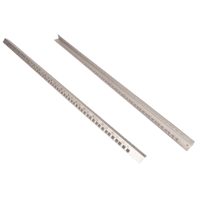 ROLINE 19-inch profielrails 9 HE, voor wandbehuizing Basic Plus