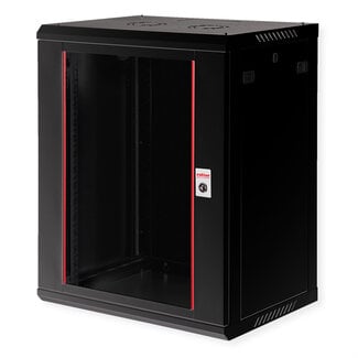 Roline ROLINE 19-inch wandbehuizing Basic Plus 15U, 600x450 BxD zwart