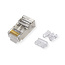 ROLINE Modulaire connector afgeschermd, Cat.6A (Klasse EA) voor massieve/soepel kabel, 10 St.