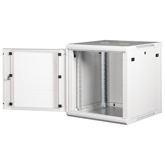 ROLINE 19-inch wandbehuizing Basic Plus 12U, 600x600 BxT grijs