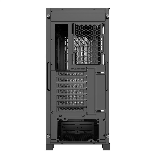 XILENCE Xilent Breeze II ATX pc-behuizing zwart, X812.ARGB Gaming ATX pc-behuizing zwart