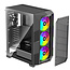 XILENCE Xilent Breeze II ATX pc-behuizing zwart, X812.ARGB Gaming ATX pc-behuizing zwart