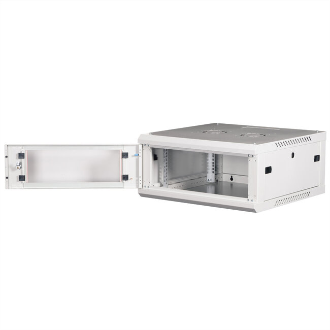 ROLINE 19-inch wandbehuizing Basic Plus 4U, 600x600 BxT grijs