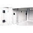 ROLINE 19-inch wandbehuizing Basic Plus 4U, 600x600 BxT grijs