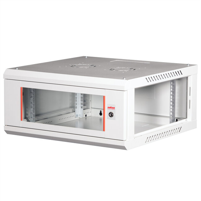 ROLINE 19-inch wandbehuizing Basic Plus 4U, 600x600 BxT grijs