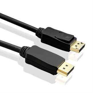 SECOMP STANDAARD DisplayPort-kabel, v1.4, DP M/M, zwart, 1 m