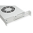 ROLINE 19-inch ventilatoreenheid met 2 ventilatoren , AAN/UIT grijs