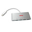 ROLINE USB 3.2 Gen 1 Hub, 4-voudig, type C-aansluitkabel, met 1 PD-poort