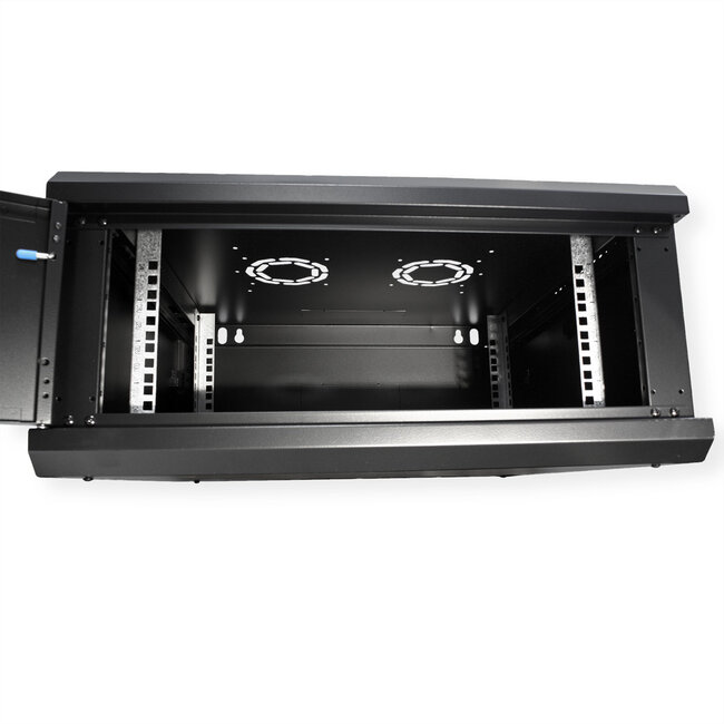 ROLINE 19-inch wandbehuizing Basic Plus 4U, 600x600 BxD zwart