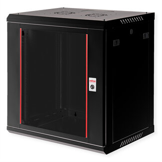 Roline ROLINE 19-inch wandbehuizing Basic Plus 12U, 600x450 BxD zwart