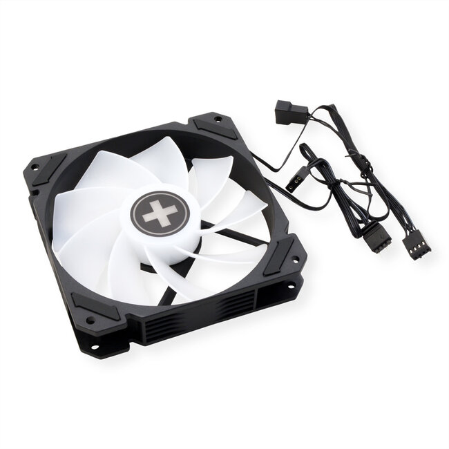 XILENCE Performance A+ REVERSE XF065, 120 mm ARGB LED-ventilator zwart