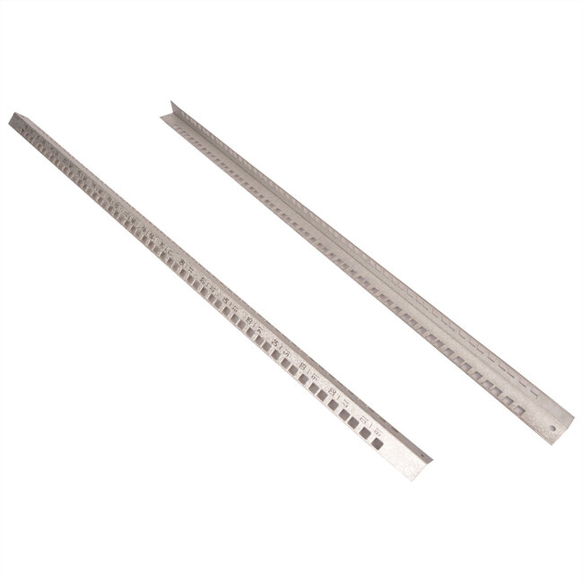 ROLINE 19-inch profielrails 4 HE, voor wandbehuizing Basic Plus