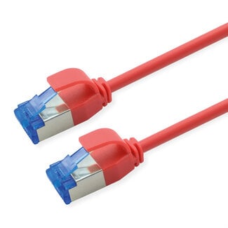 Roline ROLINE Patchkabel Kat.6A (Class EA) S/FTP (PiMF) , LSOH, PoE, rood, 3 m