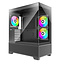 XILENCE Xilent Beam ATX pc-behuizing zwart , X218.ARGB Gaming ATX PC-behuizing zwart