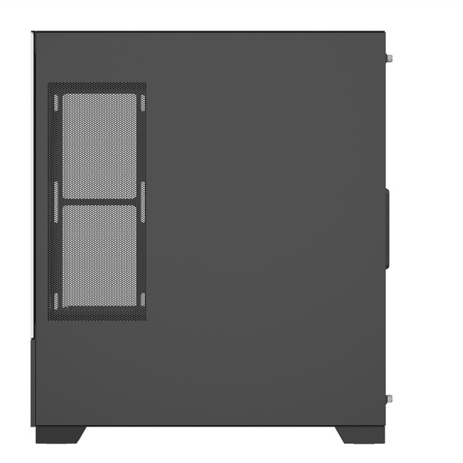 XILENCE Xilent Beam ATX pc-behuizing zwart , X218.ARGB Gaming ATX PC-behuizing zwart