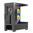 XILENCE Xilent Beam ATX pc-behuizing zwart , X218.ARGB Gaming ATX PC-behuizing zwart