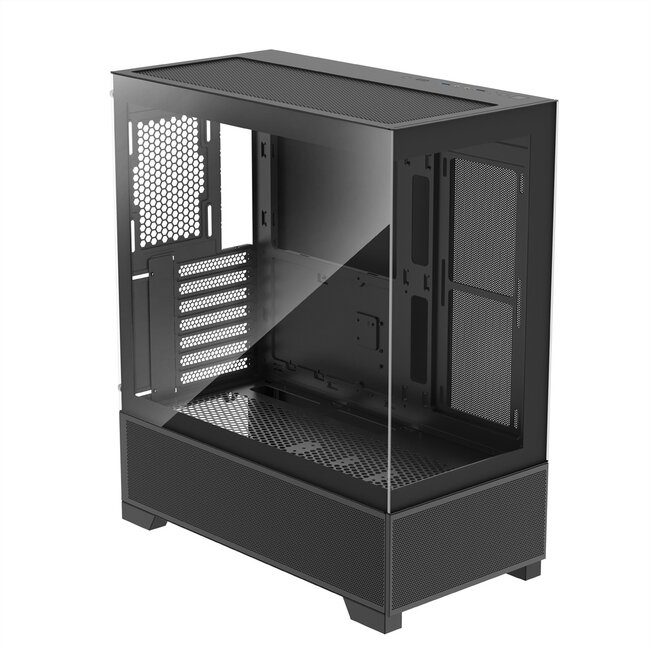 XILENCE Xilent Beam ATX pc-behuizing zwart , X218.ARGB Gaming ATX PC-behuizing zwart