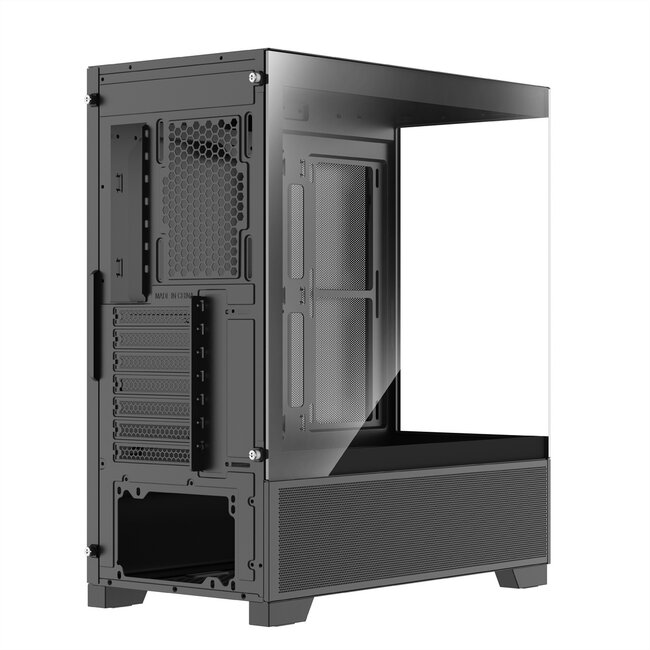 XILENCE Xilent Beam ATX pc-behuizing zwart , X218.ARGB Gaming ATX PC-behuizing zwart