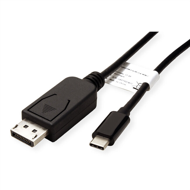 STANDARD USB Typ C - DisplayPort Adapterkabel, v1.2, ST/ST, 2 m