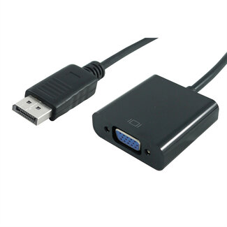 SECOMP STANDARD DisplayPort-VGA Adapter, DP ST - VGA BU