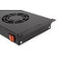 ROLINE 19-inch ventilatoreenheid met 2 ventilatoren , AAN/UIT zwart