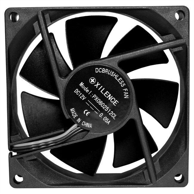 XILENCE XF137 Performance C Gehäuselüfter XPF80.B 80 mm, schwarz