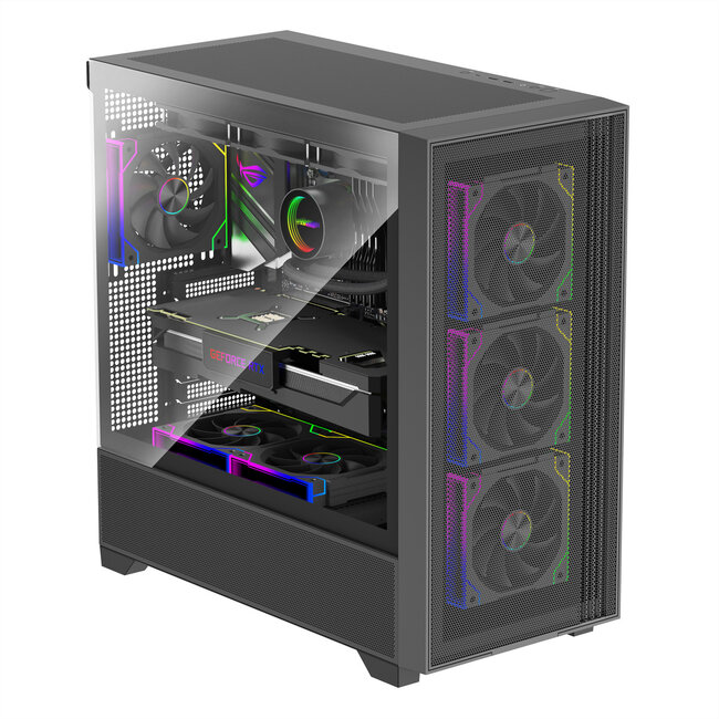 Xilence XPF120.ARGB 120mm PWM Ventilator voor pc-behuizing, ARGB LED