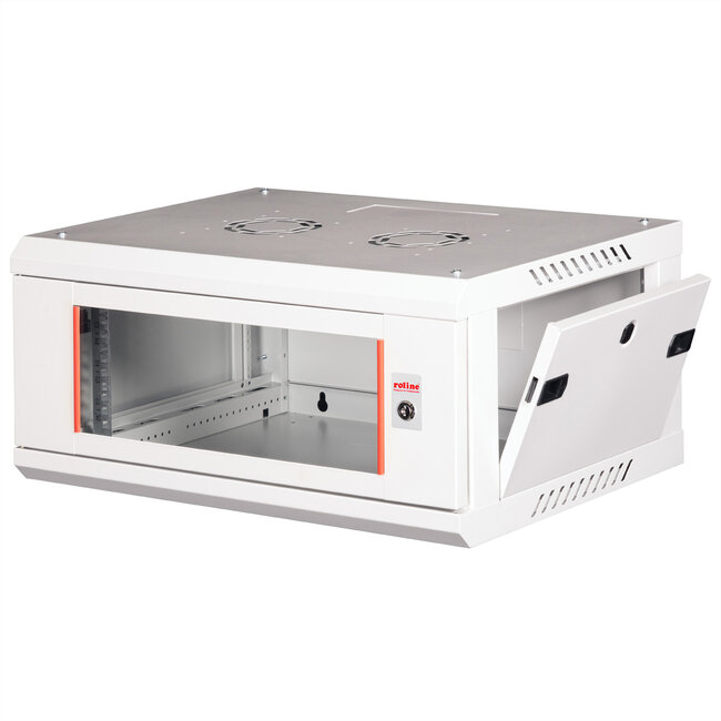 ROLINE 19-inch wandbehuizing Basic Plus 4U, 600x450 BxT grijs