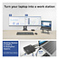 ACT USB-C docking station | 2x HDMI/DP 4K 60Hz, 7x USB-A/C, PD 85W, RJ45 en 3,5mm | DisplayLink | 1 meter