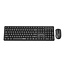 Silent Key Pro Business draadloze desktopset, zwart, RU indeling