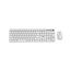 Silent Key Pro Business draadloze desktopset, wit, US indeling