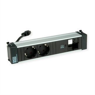 Bachmann BACHMANN POWER FRAME M 2xCEE7/3, 1xUSB C 30W 1xCM 0,2m GST18