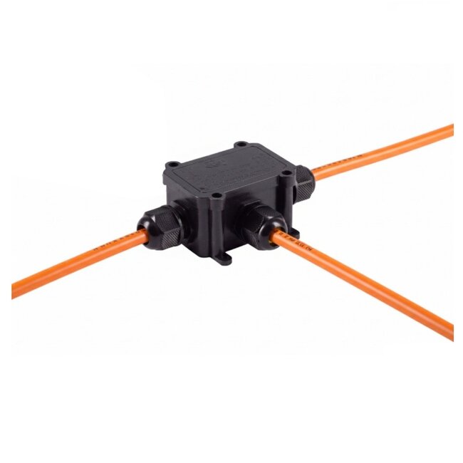 Stroom aansluitdoos voor buiten | 2 openingen | IP68