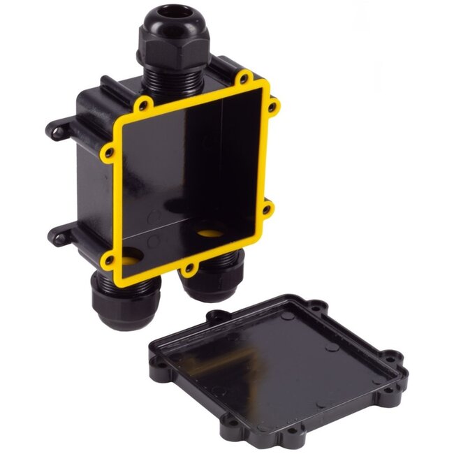 Stroom aansluitdoos voor buiten | 3 openingen (Y-design) | IP68