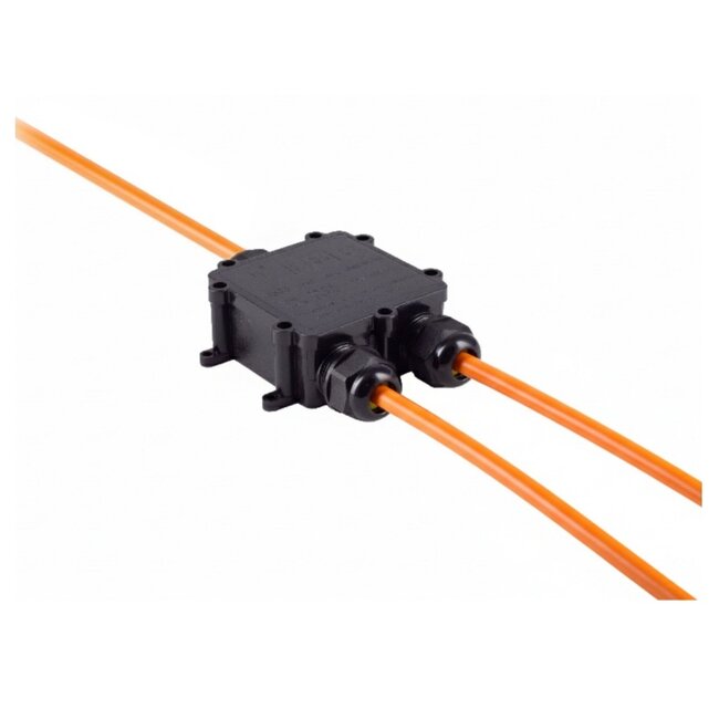 Stroom aansluitdoos voor buiten | 3 openingen (Y-design) | IP68